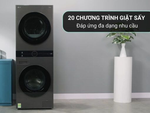 Đa dạng chương trình giặt sấy