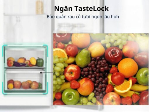 Ngăn TasteLock bảo quản rau củ tươi ngon lâu hơn
