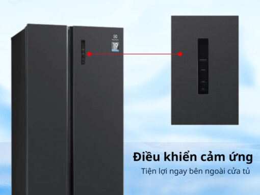 Điều khiển cảm ứng bên ngoài cửa tủ