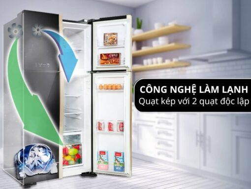 Công nghệ làm lạnh quạt kép