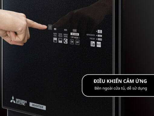 Điều khiển cảm ứng bên ngoài cửa tủ