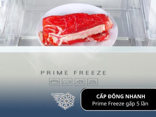 Cấp đông nhanh Prime Freeze gấp 5 lần