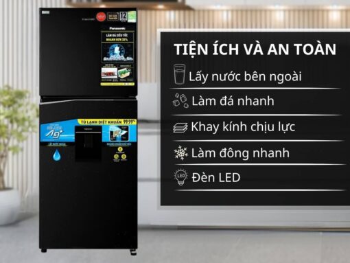 tủ lạnh panasonic tl351gpkv inverter 326l (5) Tính năng tiện ích và an toàn