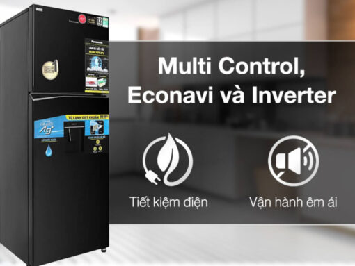 tủ lạnh panasonic tl351gpkv inverter 326l (6) Công nghệ Inverter và cảm biến Econavi tiết kiệm điện