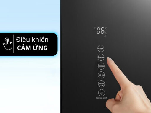 Điều khiển cảm ứng bên ngoài cửa tủ