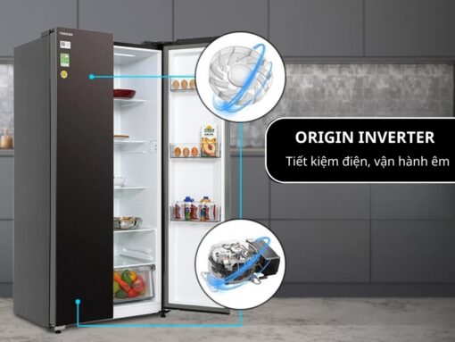 Công nghệ Origin Inverter tiết kiệm điện, vận hành êm