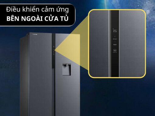 Điều khiển cảm ứng bên ngoài cửa tủ