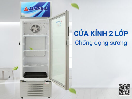 tủ mát alaska lc-333h 210l (3)