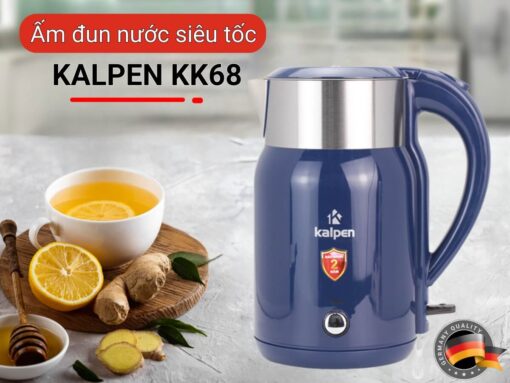 Ấm đun nước siêu tốc Kalpen KK68 công suất 2200W