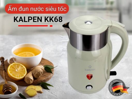Ấm đun nước siêu tốc Kalpen KK68 công suất 2200W