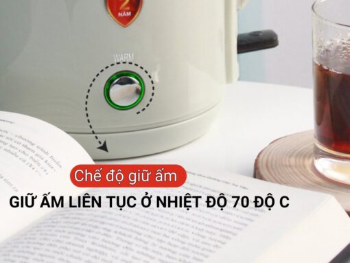 Chế độ giữ ấm tiện lợi