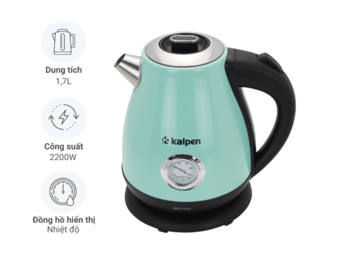 ấm đun nước siêu tốc kalpen kk91 (xanh)