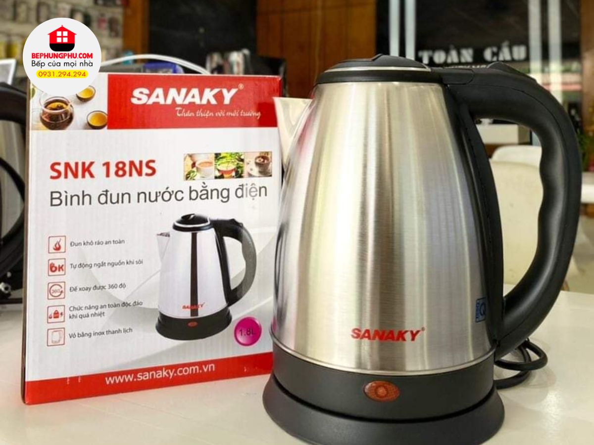 ấm đun nước siêu tốc sanaky snk 18ns 