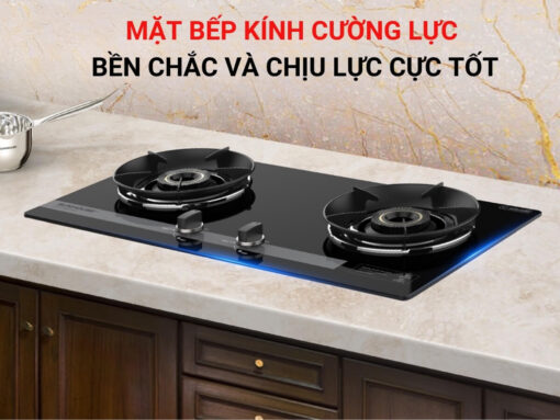 Mặt bếp kính cường lực bền chắc