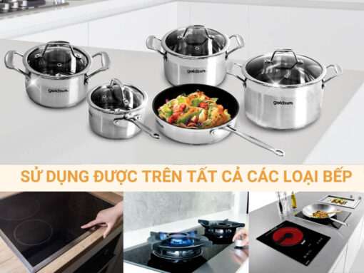 bộ nồi inox goldsun gh10-5309sg 5 món (6) bộ nồi inox goldsun gh10-5309sg 5 món