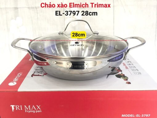 Tổng quan về Chảo xào Elmich Trimax EL-3797 28cm