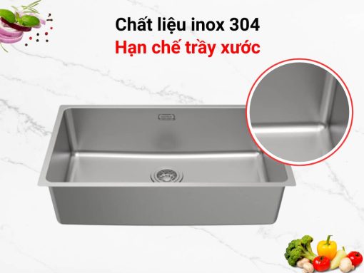 Chất liệu inox 304 cao cấp