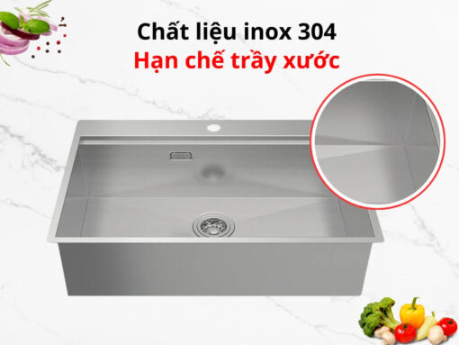 Chất liệu inox 304 cao cấp