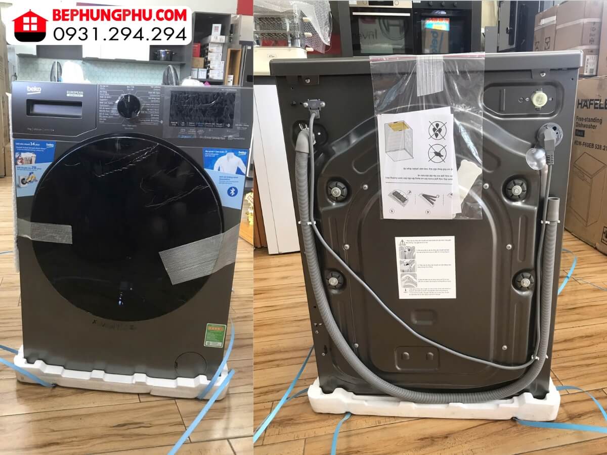 máy giặt beko wcv9648xstm inverter