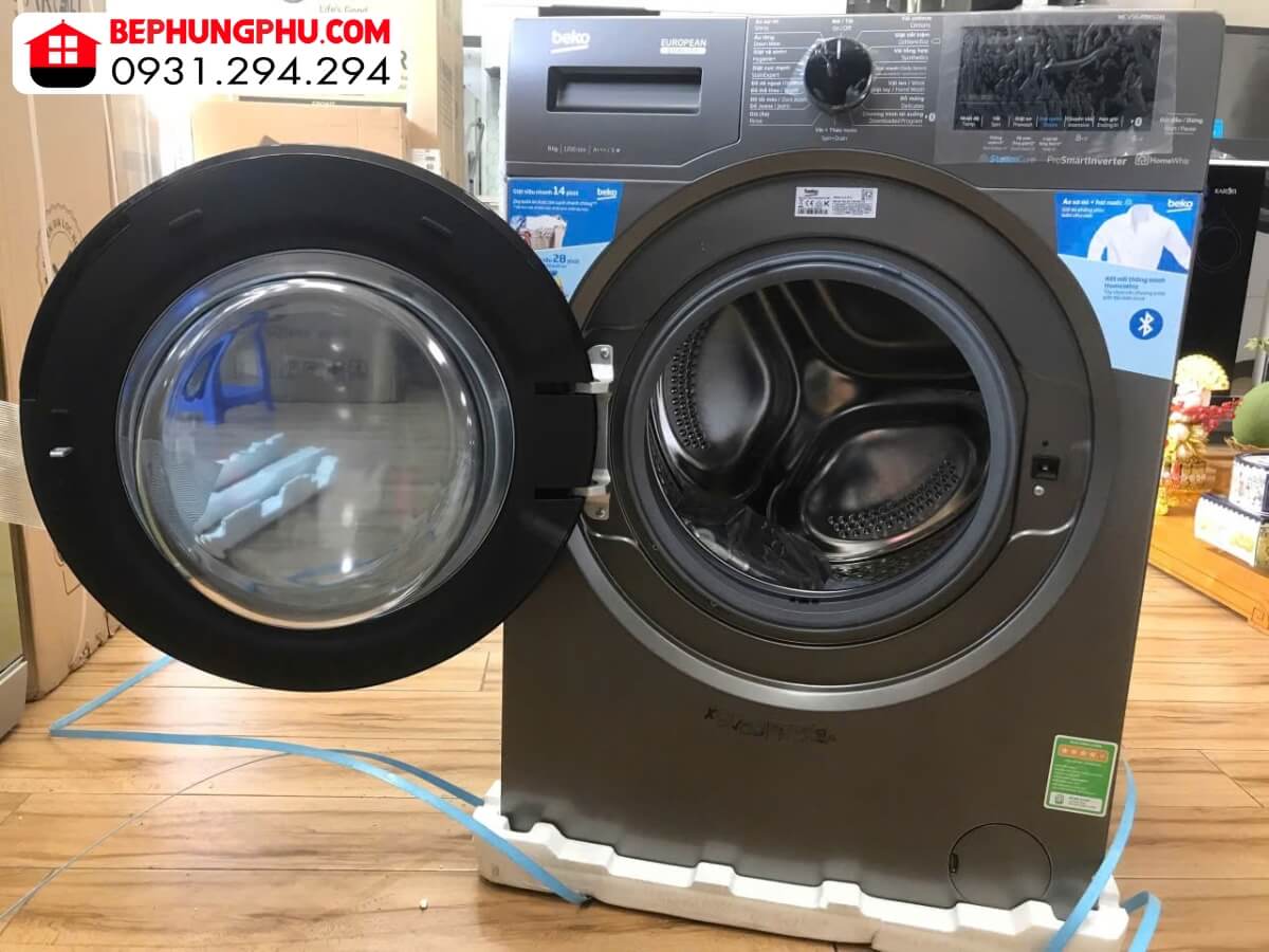 máy giặt beko wcv9648xstm inverter 9kg