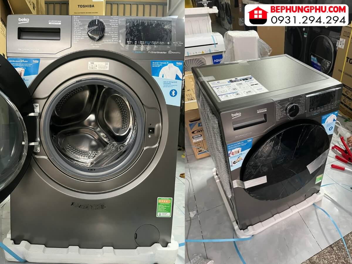 Tổng quan mua máy giặt Beko WCV9648XSTM