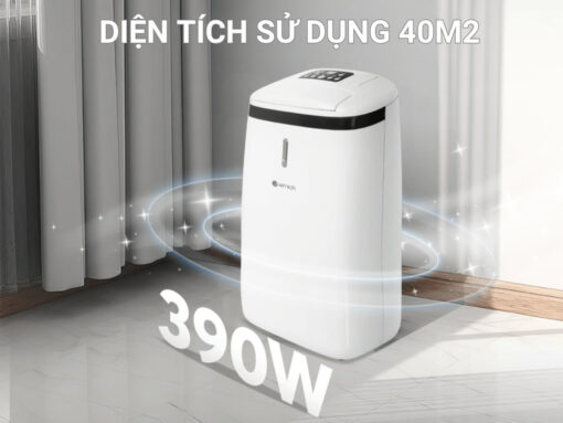 máy hút ẩm và lọc không khí elmich de-3923 (2) Diện tích sử dụng 40m2