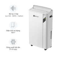 Máy hút ẩm và lọc không khí Elmich DE-8581