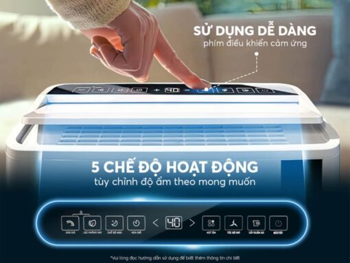 Điều khiển cảm ứng tiếng Việt dễ sử dụng