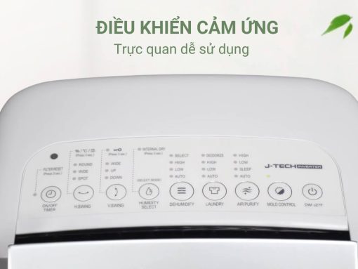 Điều khiển cảm ứng tiện lợi sử dụng