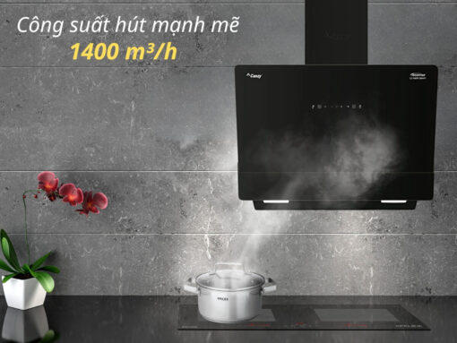 Công suất hút 1400 m³/h mạnh mẽ