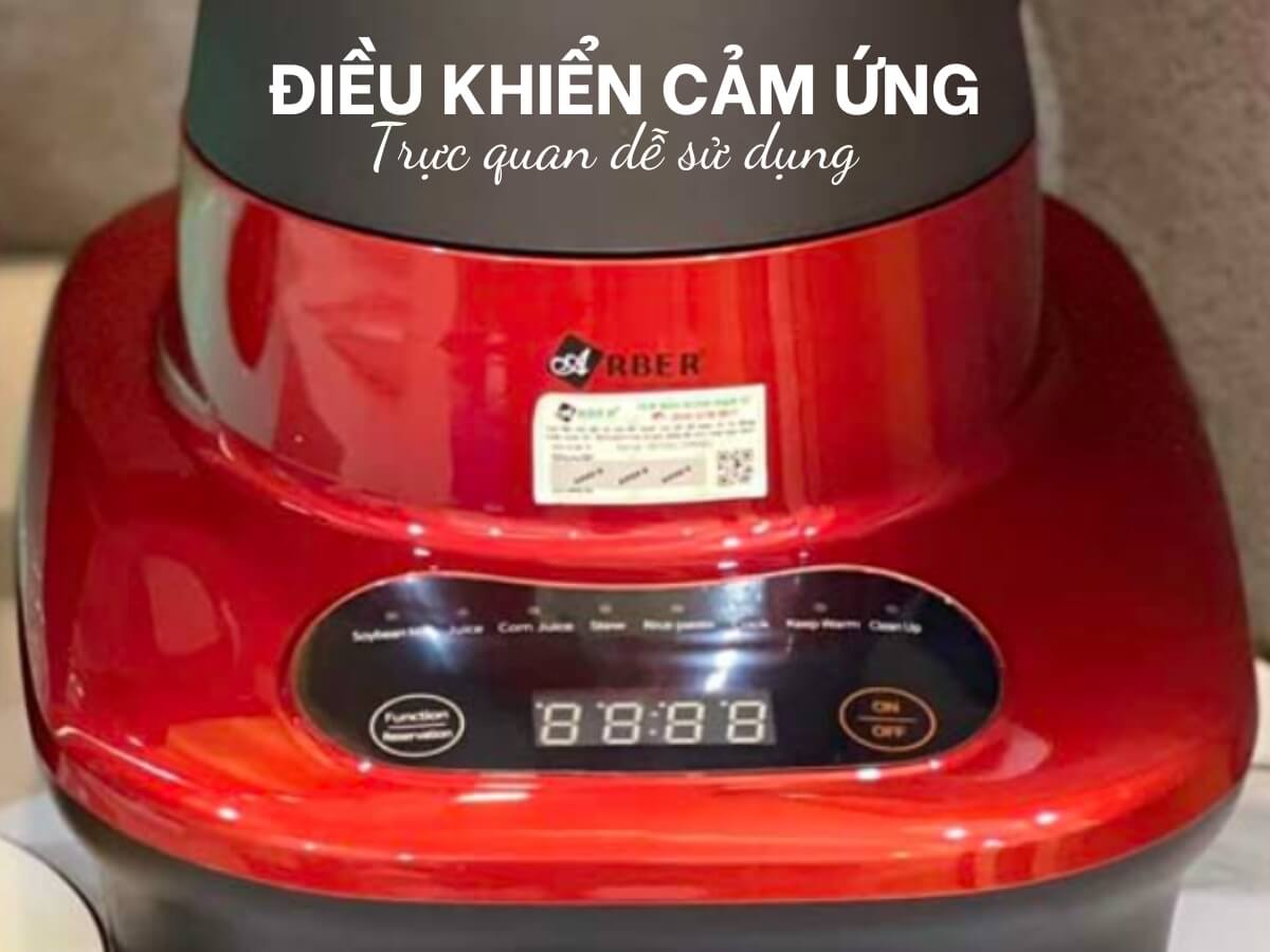 Điều khiển cảm ứng dễ sử dụng