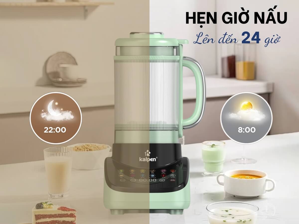 Hẹn giờ đến 24 giờ