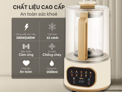 máy làm sữa hạt seka e500