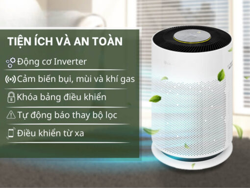 máy lọc không khí lg as60ghwg0 (6) Các tiện ích khác