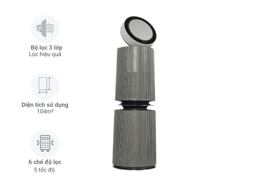 máy lọc không khí lg puricare as10gdby0 (1) Máy lọc không khí LG PuriCare AS10GDBY0