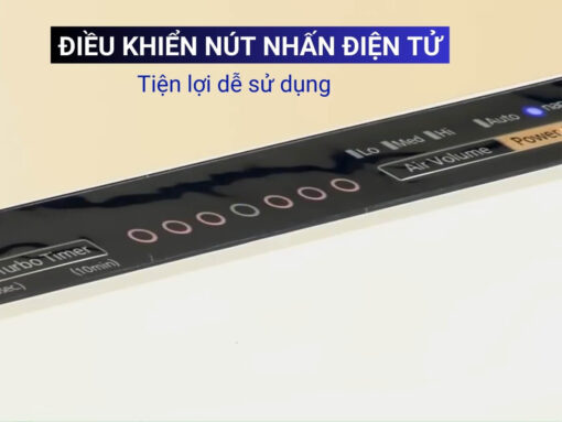 Điều khiển nút nhấn điện tử tiện lợi sử dụng