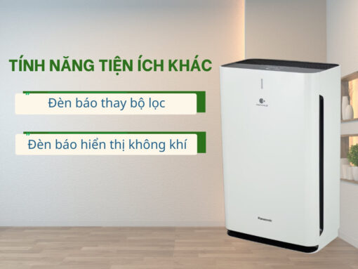 máy lọc không khí panasonic f-pxv55a (2) Tính năng tiện ích khác
