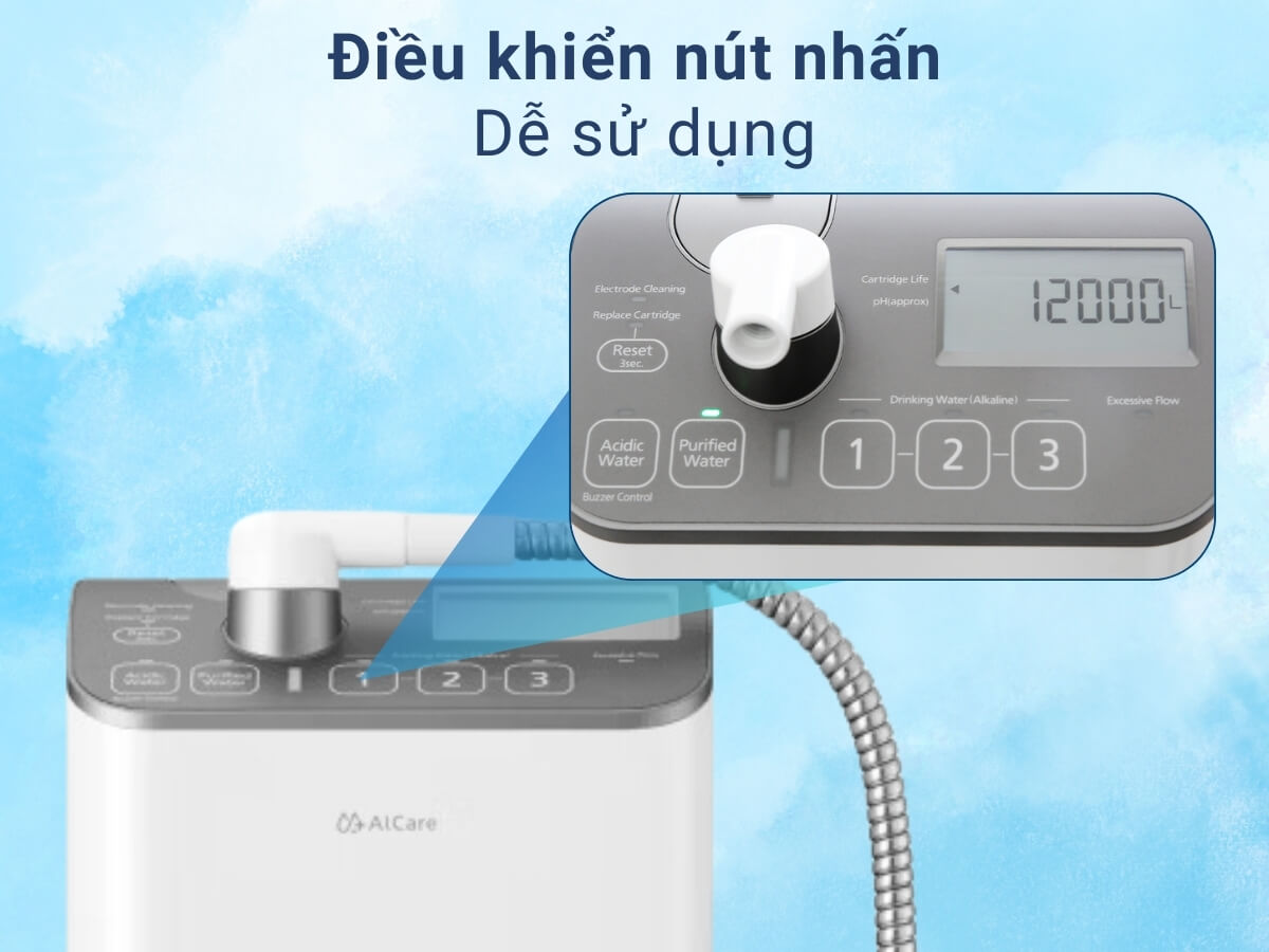 Điều khiển nút nhấn dễ sử dụng