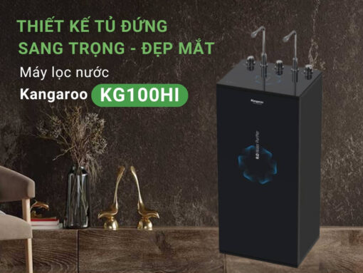 Máy lọc nước Kangaroo KG100HI thiết kế hiện đại, sang trọng