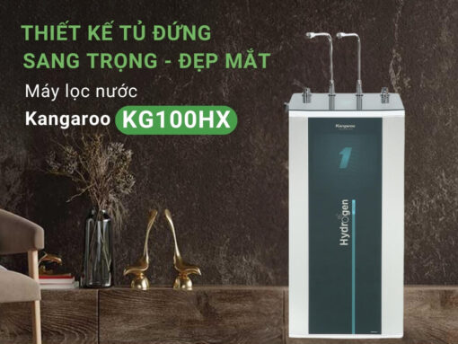 Máy lọc nước Kangaroo KG100HX thiết kế hiện đại, sang trọng