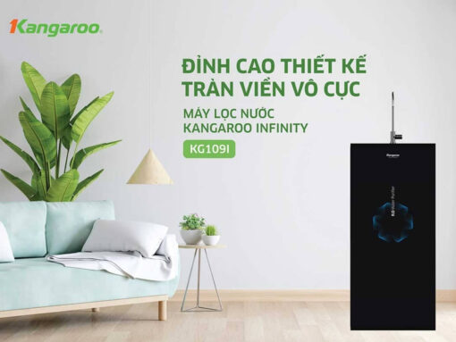 Máy lọc nước Kangaroo KG109I thiết kế hiện đại, sang trọng