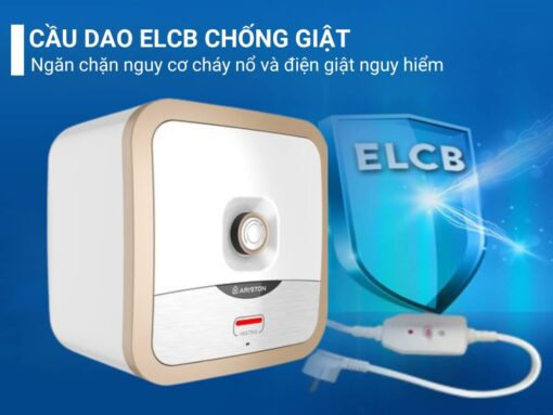 máy nước nóng ariston an2 15 r 2.5 fe (3) Cầu dao ELCB chống giật