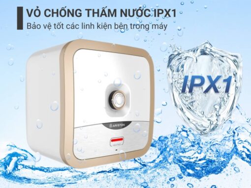 máy nước nóng ariston an2 15 r 2.5 fe (4) Vỏ chống thấm nước IPX1