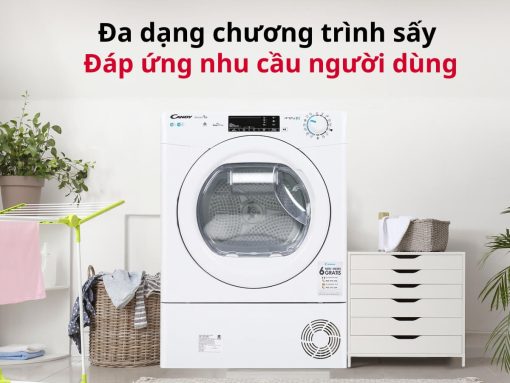 Đa dạng chương trình sấy đáp ứng mọi nhu cầu sử dụng