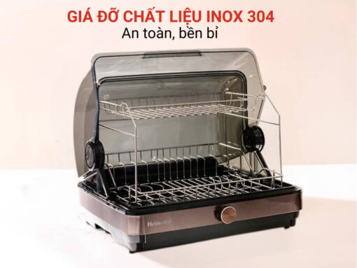Giá đỡ chất liệu inox 304 an toàn, bền bỉ