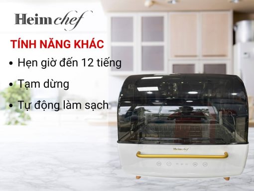máy sấy chén bát heim chef htd-uv3000