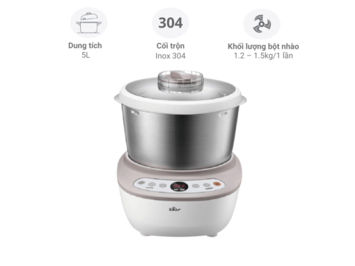 máy trộn bột bear dm-b50v1 5l Máy trộn bột Bear DM-B50V1 5L