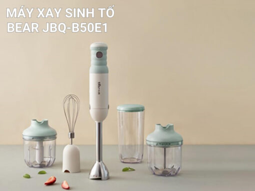 máy xay sinh tố bear jbq-b50e1 Máy xay sinh tố Bear JBQ-B50E1 thiết kế thông minh, dễ sử dụng