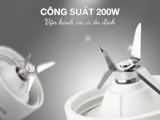 Công suất 200W, vận hành êm