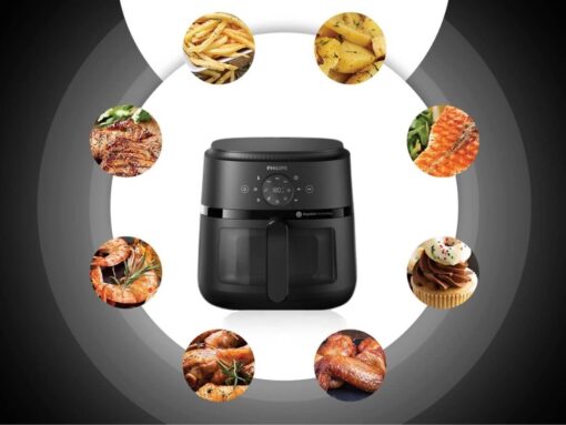 nồi chiên không dầu philips na230_00 (2) 13 chế độ chiên nướng tự động tiện lợi